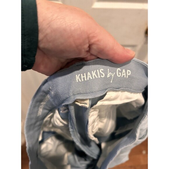 Gap Light Blue Linen/Cotton Chino Pants Women’s Size 12 - Picture 8 of 10